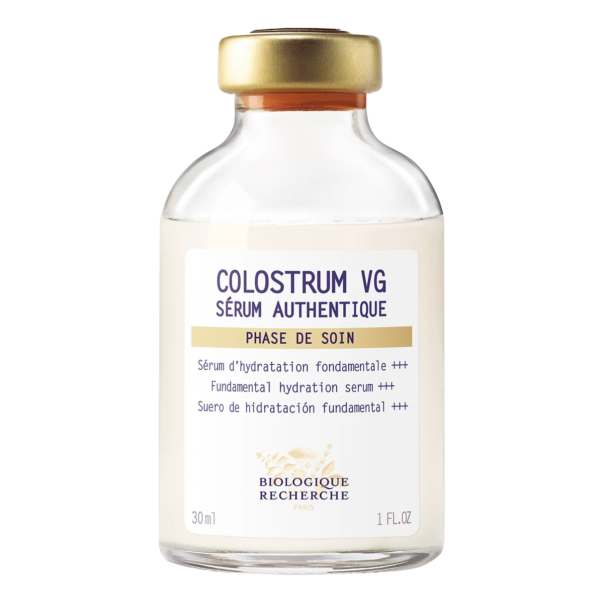 Biologique Recherche BR 原液之謎 COLOSTRUM VG Serum Authentique牛初乳深層補水精華原液