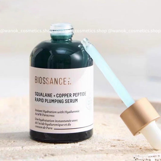 包順豐 Biossance Squalane + Copper Peptide Rapid Plumping Serum 角鯊烷 + 藍銅胜肽豐盈精華液 30ml