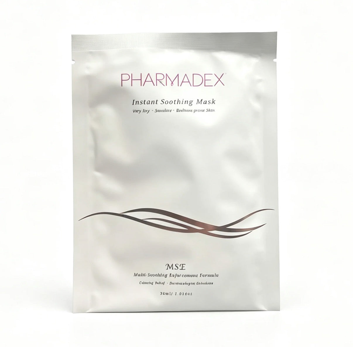 20片 Pharmadex Instant Soothing Mask Pharmadex MSE 多重舒緩嫩肌乳液面膜 被稱為「退紅神奇面膜」或「泛紅救星」
