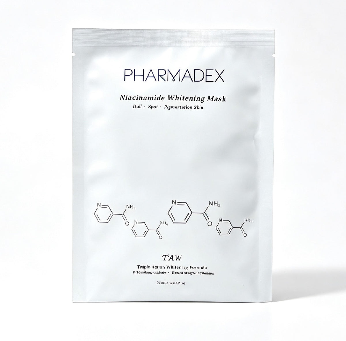 PHARMADEX 煙醯胺美白退黑神奇面膜Niacinamide Whitening Mask (1套10片）