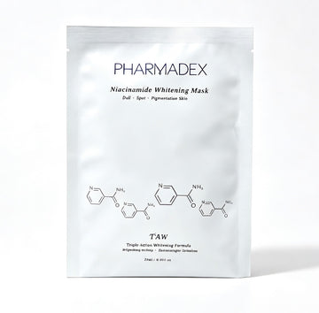 PHARMADEX 煙醯胺美白退黑神奇面膜Niacinamide Whitening Mask (1套10片）