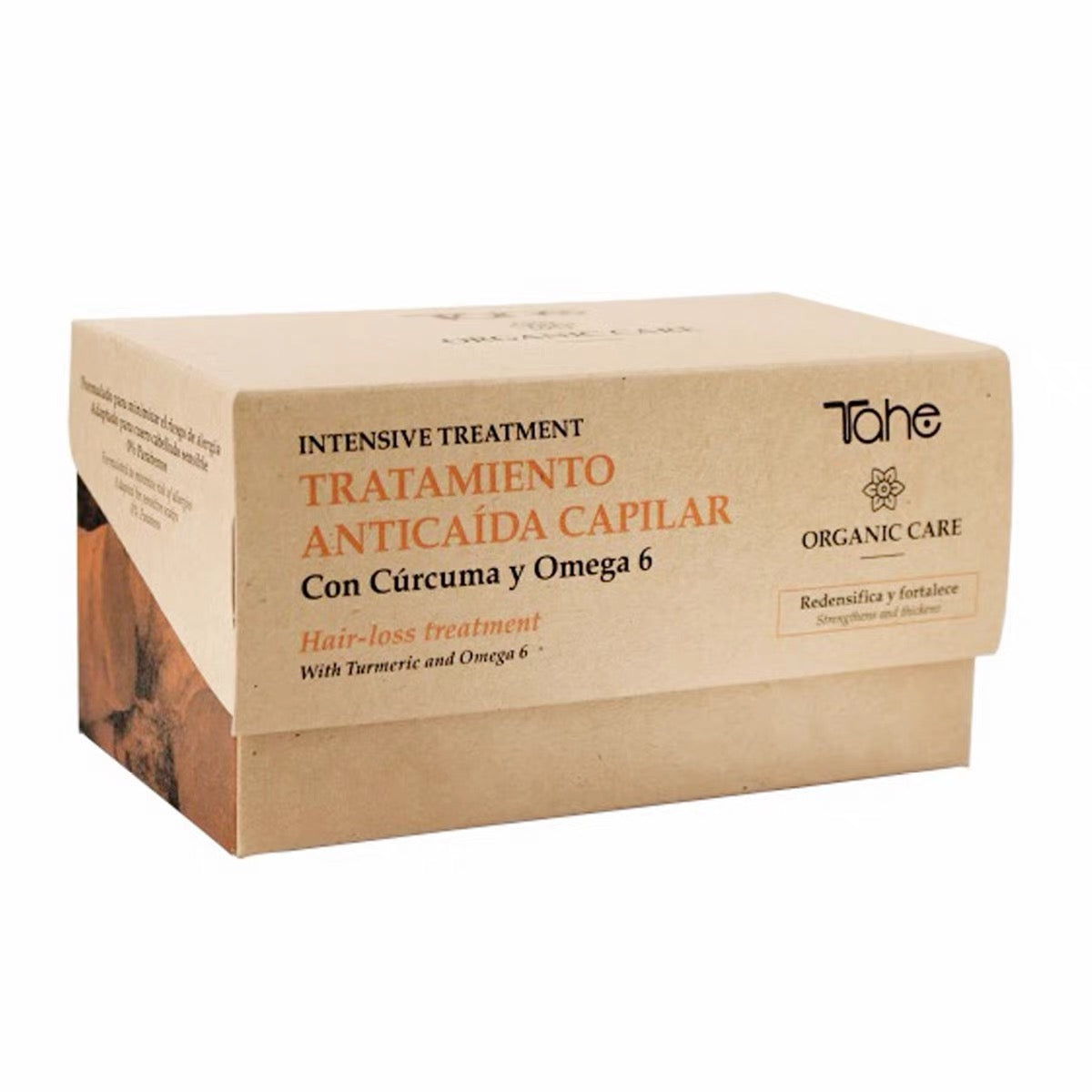 Tahe Organic Care 姜黃固髮營養液防脫安瓶 有機強效防脫固發安瓶精華 （5mlx15 ）Tratamiento Anticaída Capilar