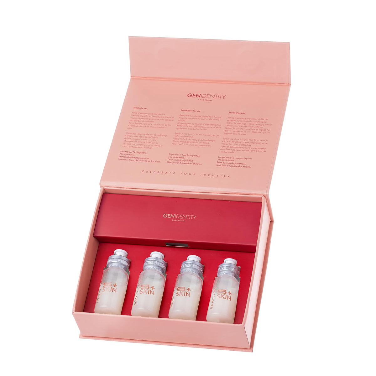 GENIDENTITY Skin Immersive Antiaging 抗老修護精華套裝 4 支 x 10ml