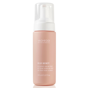 VAGHEGGI Delay Infinity Age Proof Facial Cleanser Mousse 凍齡修護潔面泡 / 輕齡恒時多肽柔滑潔面慕斯 150ml