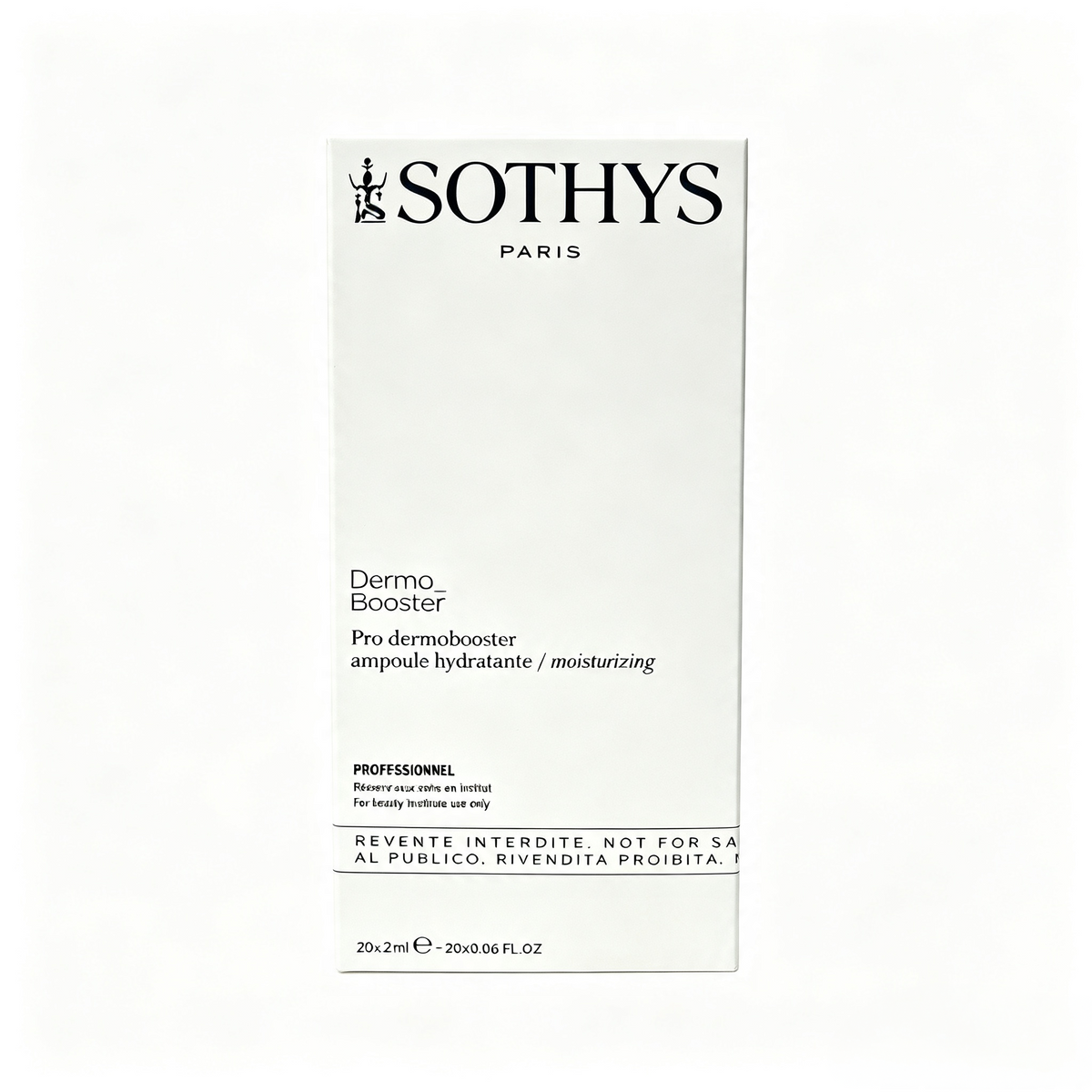 Sothys Paris Dermo_Booster 超活分子保濕醫學精華安瓶 20x2ml Pro Dermobooster Ampoule Moisturizing