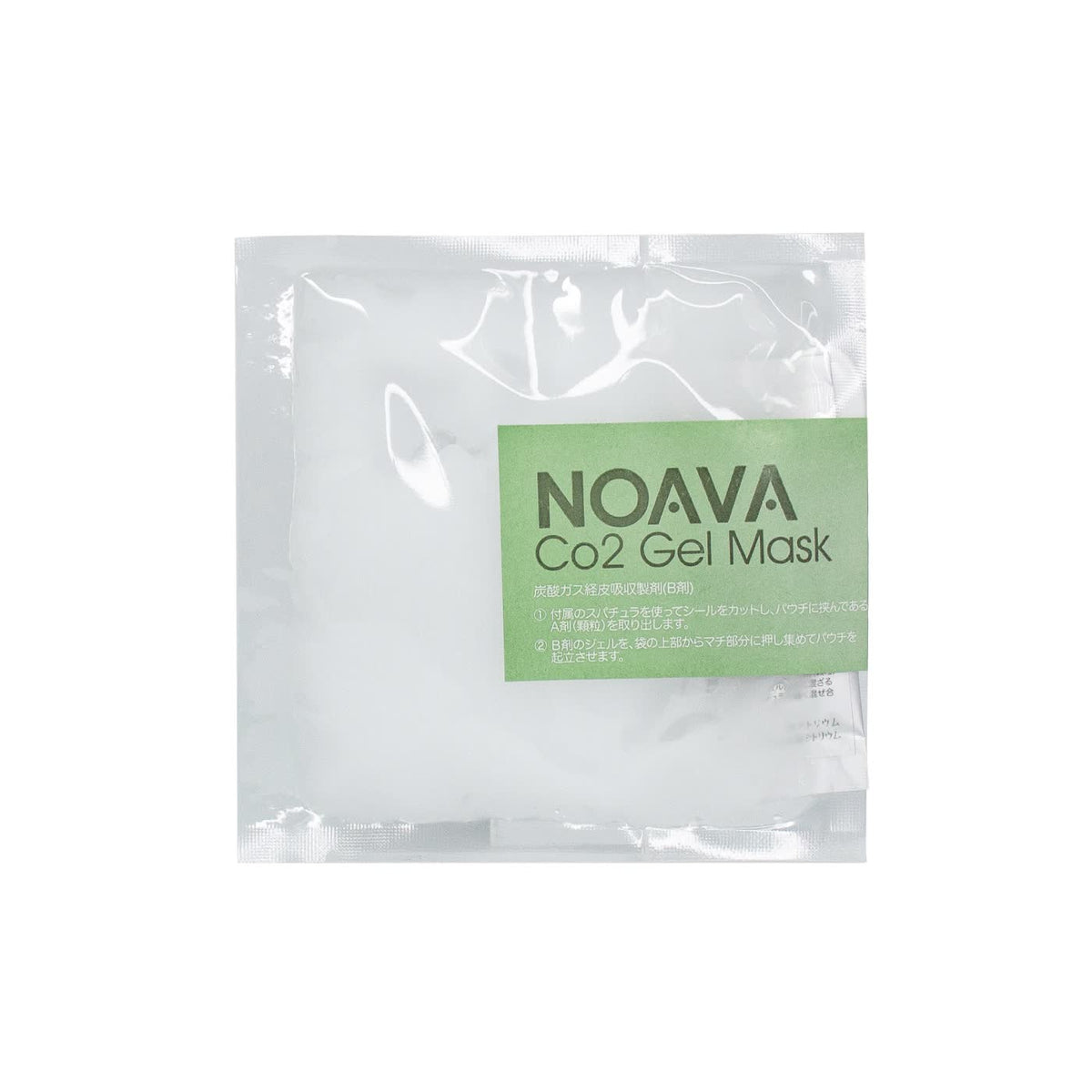 NOAVA Co2 Gel Mask 二氧化碳注氧/碳酸面膜 1盒3包