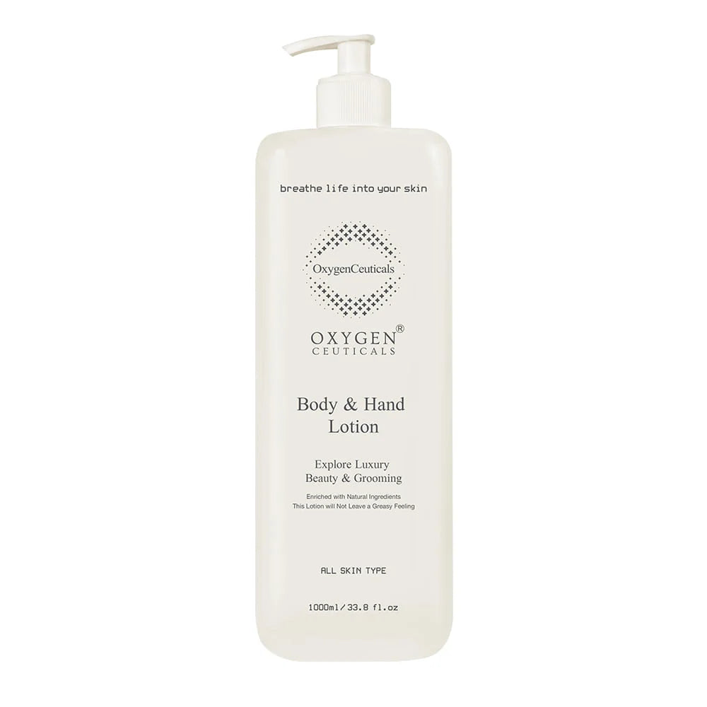 OxygenCeuticals 山茶草本身體乳 Body & Hand Lotion 1000ml
