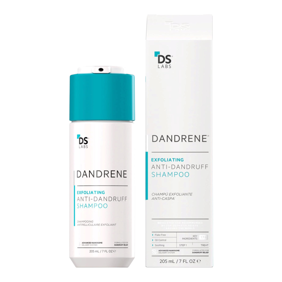 DS Laboratories Dandrene 高效抗屑去角質洗髮精 205ml DS Laboratories Dandrene Exfoliating Anti-Dandruff Shampoo  DS 實驗室 DS Lab