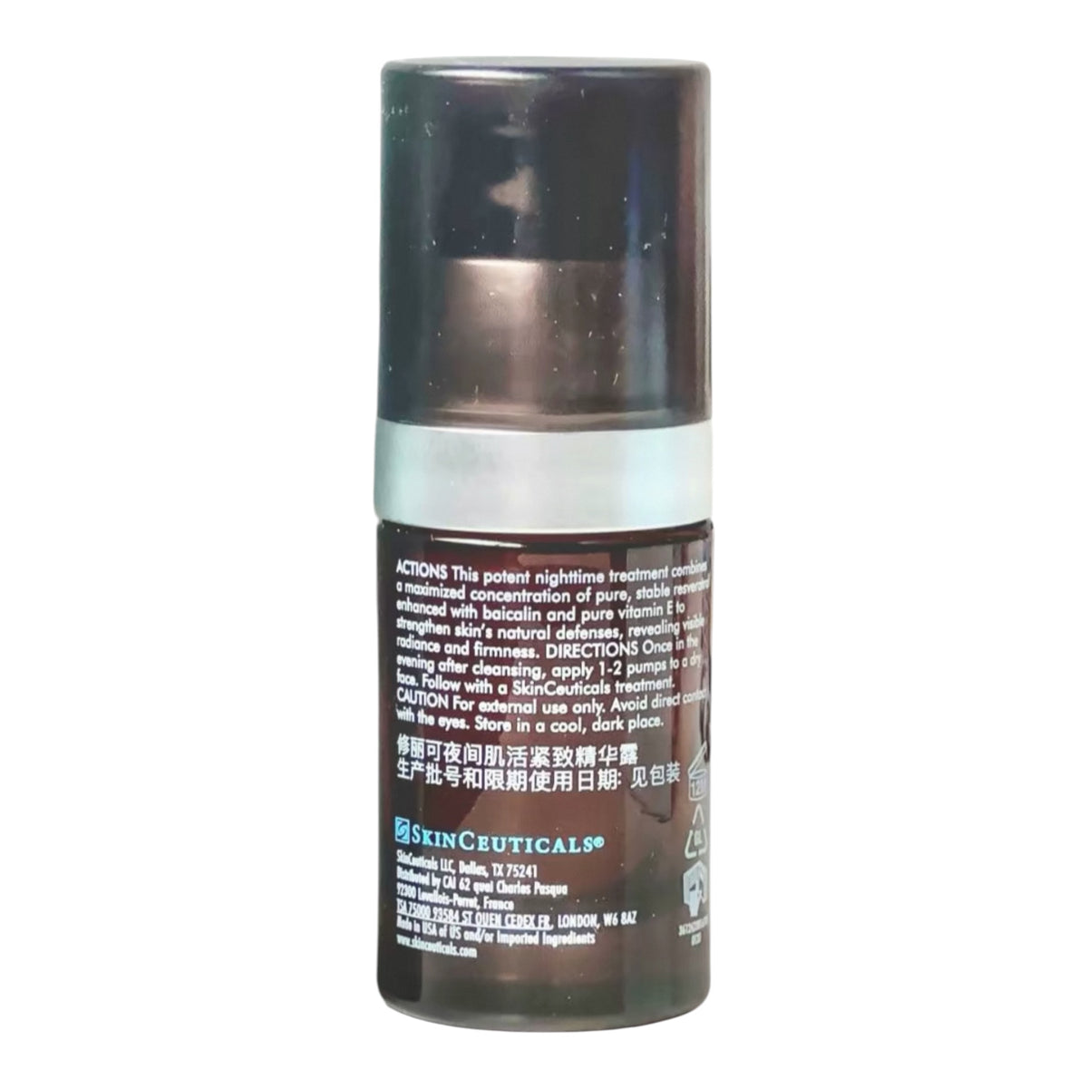 SkinCeuticals RBE 晚間抗氧修復精華  SkinCeuticals Resveratrol B E 修麗可