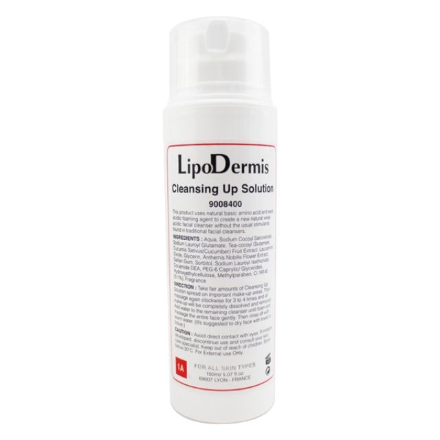 LipoDermis Cleansing Up Solution 1A 低敏卸妝潔面液 / 氨基酸洗面乳 150ml